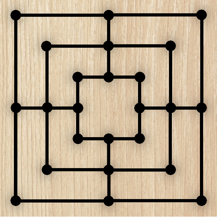 Nine Mens Morris Logo